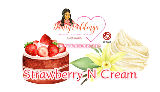 Strawberry N Cream Pudding